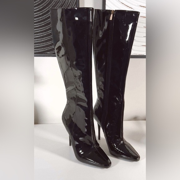 Jessica Simpson Cassi Stiletto Boot black size 6.5 - Picture 1 of 10